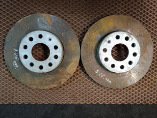 диски тормозные (комплект) Volkswagen Jetta 7 поколение [рестайлинг] 2024, 1.5 л., бензин, АКПП, серый, седан, передний привод