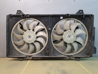 вентилятор радиатора Mazda 6 3 поколение [рестайлинг] GJ 2016, 2.5 л., PYY1, бензин, АКПП, серый /42а, седан, передний привод