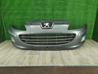 бампер передний Peugeot 407 1 поколение [рестайлинг] 2009