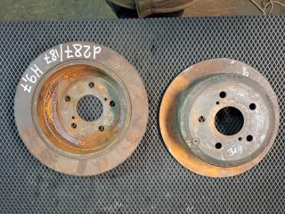 диски тормозные задние Toyota Camry 8 поколение XV50 ACV40 2012, 2.4 л., бензин, передний привод, K387-007C3, K387-007C31