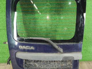 дверь задняя распашная левая Renault Logan 1 поколение 2009, синий, универсал