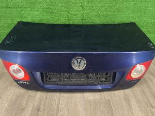 крышка багажника (дверь 3-5) Volkswagen Jetta 5 поколение 2006, синий, седан