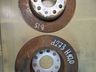 диски тормозные задние Volkswagen Jetta 7 поколение 2019, 1.4 л., бензин, АКПП, серый, передний привод