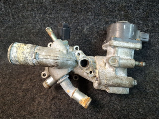 фланец (тройник) системы охлаждения Mazda CX-7 1 поколение ER 2008, 2.3 л., L3-VDT, бензин, АКПП, голубой/30s, полный привод, L3K91517Z