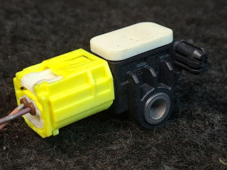 датчик удара Mitsubishi ASX 1 поколение 2012, 2.0 л., 4B11, бензин, АКПП, черный, внедорожник 5 дв., полный привод, 8651A166