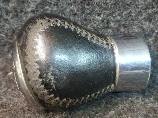 ручка кулисы КПП Mazda 6 GG [рестайлинг] GG 2005, 2.3 л., L3, бензин, МКПП, серый, универсал, передний привод