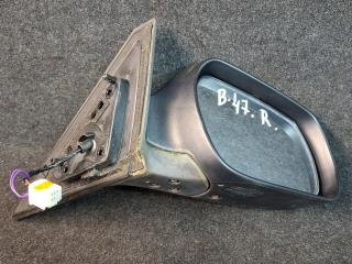 зеркало наружное правое Mazda 6 1 поколение [рестайлинг] GY 2006, 2.0 л., RF7J, дизель, МКПП, серебристый, универсал, E4012220