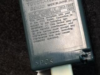 блок контроля давления в шинах Toyota Prius V 1 поколение ZVW41 ZVW41 2014, 1.8 л., гибрид, АКПП, синий, хетчбэк 5 дв., передний привод, 89760-47040, 158400-1411