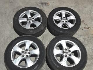 диск литой Toyota Sienna 3 поколение 2014, 3.5 л., 2GR-FE, бензин, АКПП, черный, передний привод