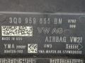 блок AirBag Volkswagen Atlas 1 поколение 2019, 3.6 л., бензин, АКПП, серебристый, внедорожник 5 дв., полный привод, 3Q0959655BN - фото №4