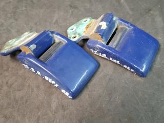 петля двери Volkswagen Transporter T5 2003, 7HO827152, 7HO827154