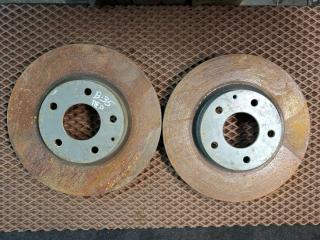 диски тормозные (комплект) Mazda 6 GJ [рестайлинг] GJ 2015, 2.5 л., PYY1, бензин, АКПП, белый, седан, передний привод