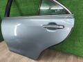 дверь задняя левая Toyota Camry 7 поколение XV40 ACV40 (2006 - 2009), 3.5 л., 2GR-FE, бензин, АКПП, серо-голубой, седан, передний привод - фото №4