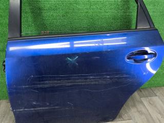 дверь задняя левая Toyota Prius V 1 поколение ZVW41 ZVW41 2014, 1.8 л., гибрид, АКПП, синий, хетчбэк 5 дв., передний привод