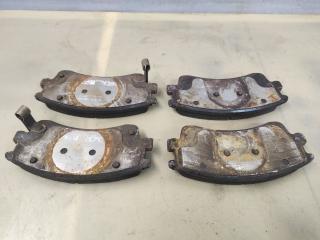 тормозные колодки Mazda 6 GG 2003, 2.3 л., L3, бензин, МКПП, черный, седан, передний привод