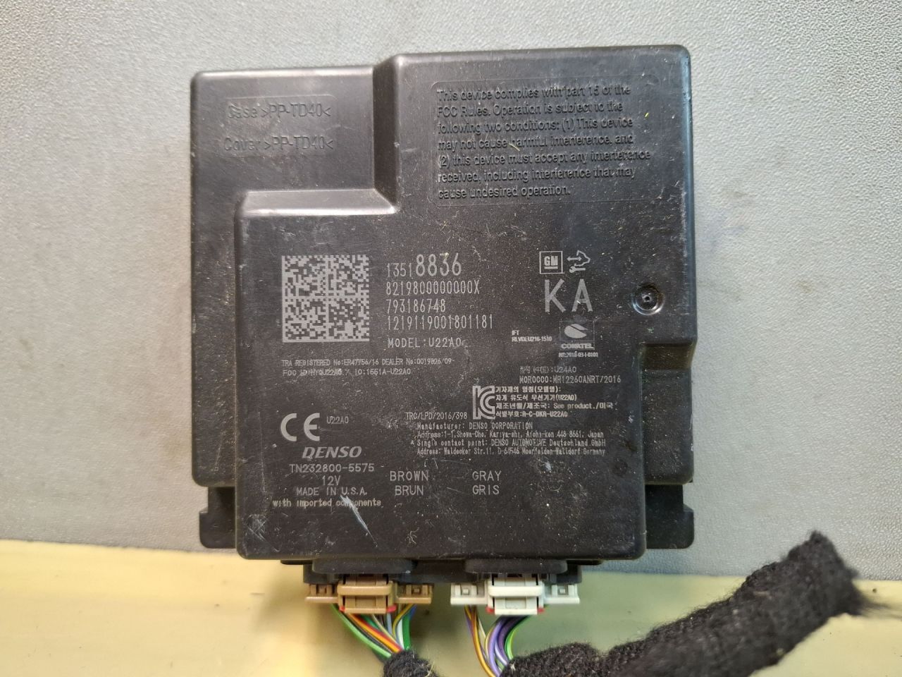 Иммобилайзер Chevrolet Blazer 3 поколение 2019, 3.6 л., бензин, АКПП, белый, полный привод, 13518836 - фото №1