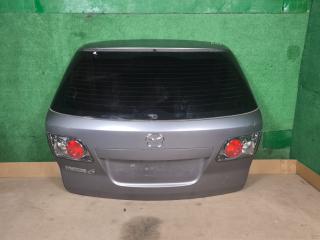 крышка багажника (дверь 3-5) Mazda 6 1 поколение [рестайлинг] GG 2006, 2.0 л., RF7J, дизель, 6МКПП, серый, универсал, передний привод