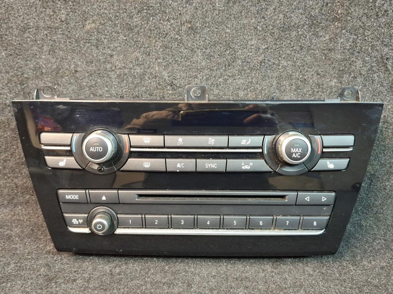 блок управления печки / климат-контроля BMW X4 F26 2016, 2.0 л., дизель, АКПП, черный, 64119378829-01 - фото №1