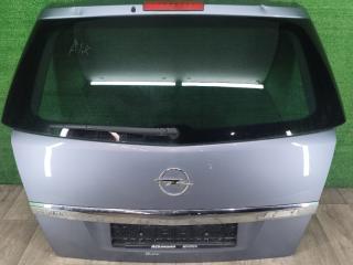 крышка багажника (дверь 3-5) Opel Zafira 2 поколение (B) 2006, голубой