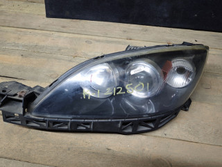 фара левая Mazda 3 BK [рестайлинг] BK 2006, хетчбэк 5 дв.