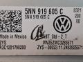 монитор мультимедиа Volkswagen Taos 1 поколение [рестайлинг] 2025, 1.5 л., бензин, АКПП, голубой, внедорожник 5 дв., полный привод, 5NN919605C - фото №4