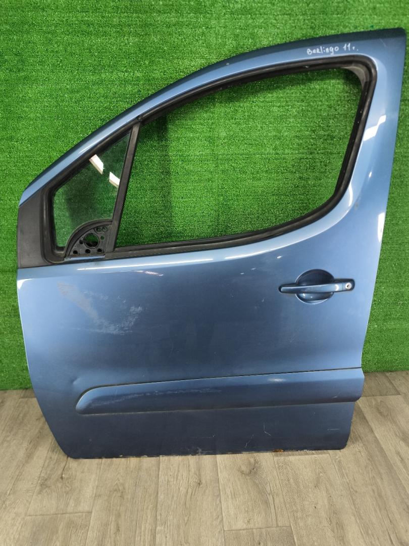 дверь передняя левая Citroen Berlingo 2 поколение (B9) 2010 - фото №1