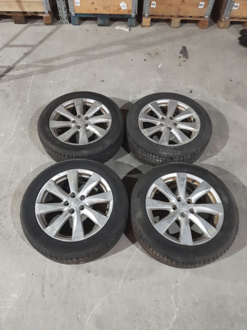 диск литой Mitsubishi ASX 1 поколение 2012, 2.0 л., 4B11, бензин, АКПП, черный, внедорожник 5 дв., полный привод - фото №1