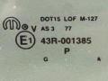 стекло двери задней левой Dodge Grand caravan 5 поколение 2010, 3.6 л., бензин, АКПП, минивэн, передний привод, 43R001385 - фото №4