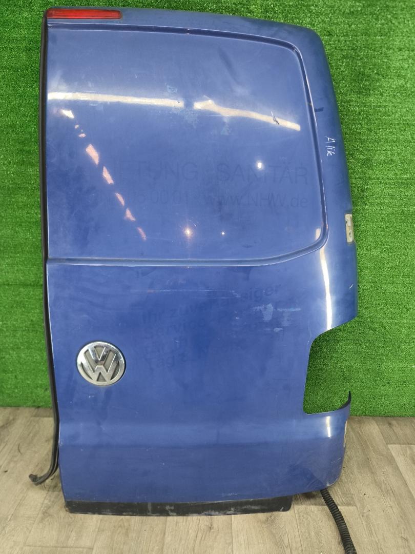 дверь задняя распашная правая Volkswagen Transporter T5 2003, синий - фото №1