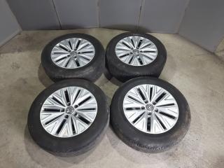 диск литой Volkswagen Jetta 7 поколение 2019, 1.4 л., бензин, АКПП, синий, седан, передний привод