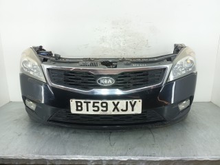 передняя часть (ноускат) Kia Ceed 1 поколение [рестайлинг] 2010, 1.6 л., CRDi, D4FB-L, дизель, 6МКПП, универсал, передний привод, 641011H300, 865111H500, 921011H080, 921021H080, 252312H000