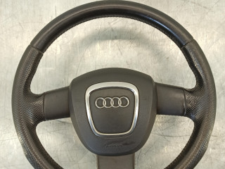 руль Audi A3 8P [рестайлинг] 2006, 2.0 л., TDi PD, BMN, дизель, 6МКПП, серебристый, хетчбэк 3 дв., передний привод