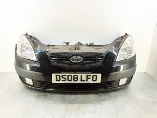 передняя часть (ноускат) Kia Rio 2 поколение 2008, 1.5 л., CRDi, дизель, 5МКПП, чёрный, хетчбэк 5 дв., передний привод, правый руль