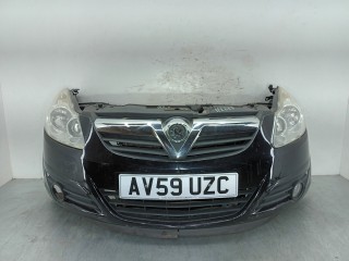 передняя часть (ноускат) Opel Corsa D 2010, 1.2 л., i, A 12 XER, бензин, 5МКПП, хетчбэк 5 дв., передний привод, 13191106
