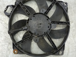 вентилятор радиатора Renault Megane 3 поколение 2009, 1.6 л., i, K4M 848, бензин, 5МКПП, синий, хетчбэк 5 дв., передний привод, правый руль, 214812415R