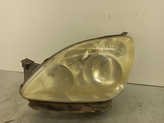 фара левая Honda CR-V 2 поколение [рестайлинг] 2005, 2.2 л., CDTi, N22A2, дизель, 6МКПП, голубой, внедорожник 5 дв., передний привод, правый руль, 33150SCAE110M1