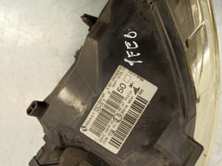 фара левая Renault Megane 3 поколение 2010, 1.5 л., DCi, K9K 837, дизель, АКПП, синий, хетчбэк 5 дв., передний привод, правый руль, 260100018R