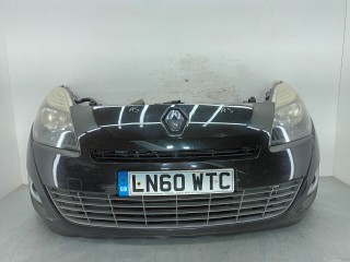 передняя часть (ноускат) Renault Grand Scenic 3 поколение 2010, 1.5 л., DCi, K9K 832, дизель, 6МКПП, минивэн, передний привод, 620229199R, 752100007R, 260609159R, 260107955R