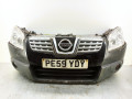 передняя часть (ноускат) Nissan Qashqai 1 поколение 2009, 1.6 л., i, HR16DE, бензин, 5МКПП, чёрный, внедорожник 5 дв., передний привод, правый руль - фото №2