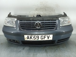 передняя часть (ноускат) Volkswagen Sharan 1 поколение [2-й рестайлинг] 2009, 1.9 л., TDi PD, BVK, дизель, АКПП, минивэн, передний привод