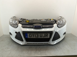 передняя часть (ноускат) Ford Focus 3 поколение 2013, 1.0 л., Ti, M2DA, бензин, 5МКПП, белый, универсал, передний привод, 1719342, 1871667