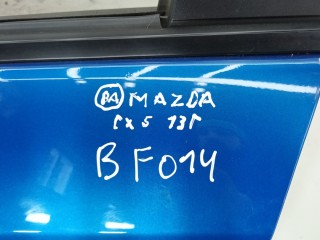 дверь передняя левая Mazda CX-5 1 поколение 2014, 2.2 л., TD, SHY4, дизель, 6МКПП, внедорожник 5 дв., полный привод, KDY35902XK