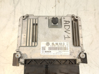 блок управления двигателем Volkswagen Tiguan 1 поколение 2010, 2.0 л., TDi, CFFB, дизель, 6МКПП, внедорожник 5 дв., передний привод, 03L906018CD