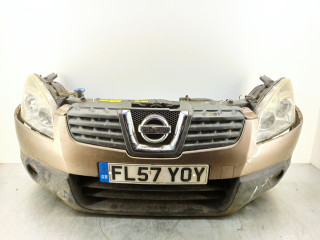 передняя часть (ноускат) Nissan Qashqai 1 поколение 2007, 1.5 л., DCi, K9K 764, дизель, 6МКПП, бежевый, внедорожник 5 дв., передний привод, правый руль