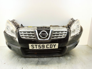 передняя часть (ноускат) Nissan Qashqai 1 поколение 2009, 1.5 л., DCi, K9K 764, дизель, 6МКПП, чёрный, внедорожник 5 дв., передний привод, правый руль