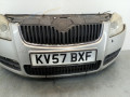 передняя часть (ноускат) Skoda Roomster 1 поколение 2007, 1.4 л., TDi PD, BNV, дизель, 5МКПП, серебристый, минивэн, передний привод - фото №2