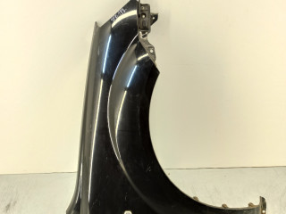 крыло переднее правое Kia Rio 2 поколение 2008, 2.4 л., CRDi, D4FA, дизель, 5МКПП, чёрный, хетчбэк 5 дв., передний привод, 663211G350