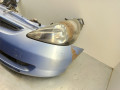 передняя часть (ноускат) Honda Jazz 1 поколение 2002, 1.3 л., i, L13A1, бензин, 5МКПП, синий, хетчбэк 5 дв., передний привод, правый руль - фото №6