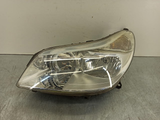 фара левая Citroen C5 1 поколение [рестайлинг] 2007, 2.0 л., HDi, RHR (DW10BTED4), дизель, АКПП, чёрный, хетчбэк 5 дв., передний привод, 9650056180