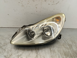 фара левая Opel Corsa D 2007, 1.3 л., CDTi, Z 13 DTJ, дизель, 5МКПП, серебристый, хетчбэк 5 дв., передний привод, правый руль, 13186383